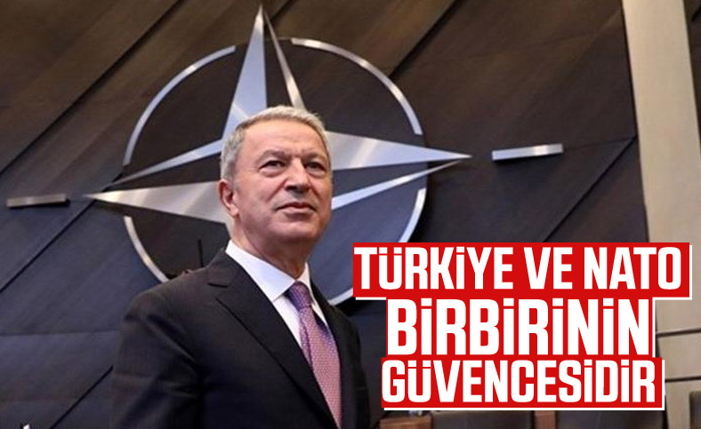Hulusi Akar: Türkiye, NATO'nun güvenliğinin merkezidir