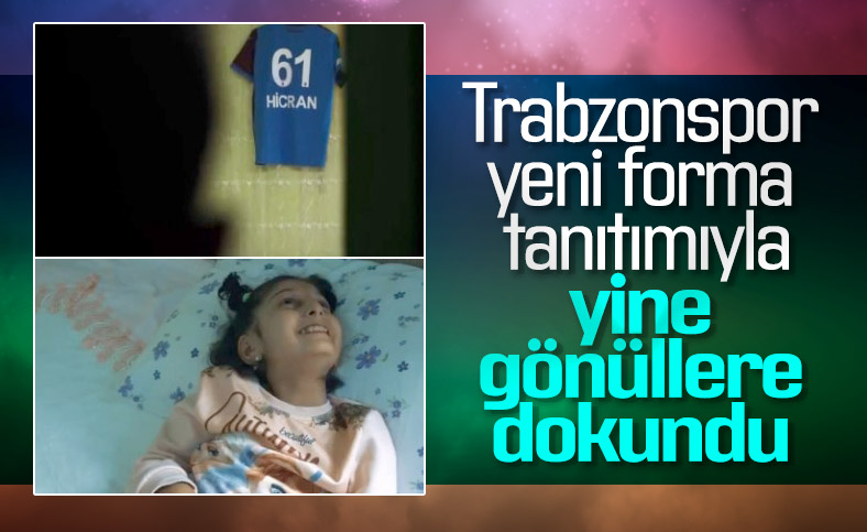 Trabzonspor'dan gönüllere dokunan forma tanıtımı