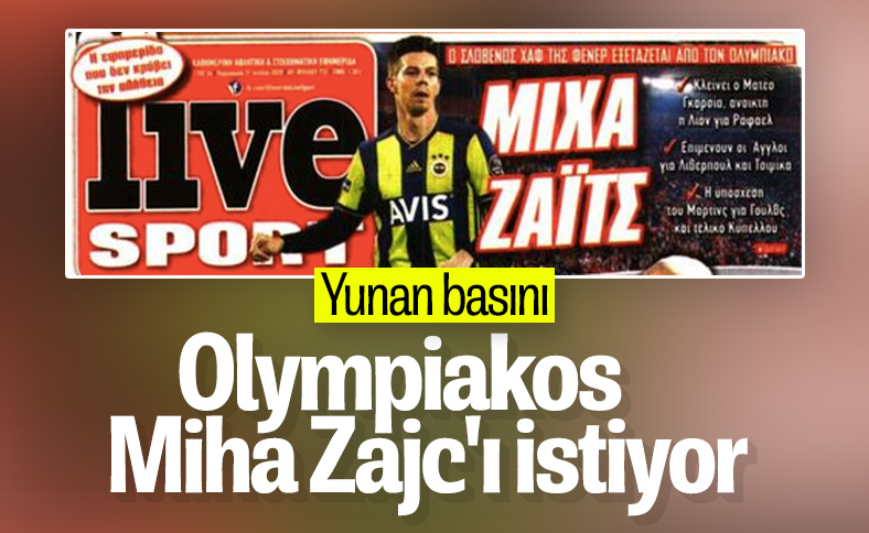 Olympiakos, Miha Zajc ile ilgileniyor