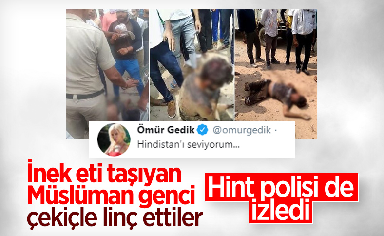 Hindistan'da kurban eti taşıyan Müslümanı linç ettiler