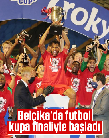 Belçika futbolu kupa finaliyle başladı: Antwerp kazandı