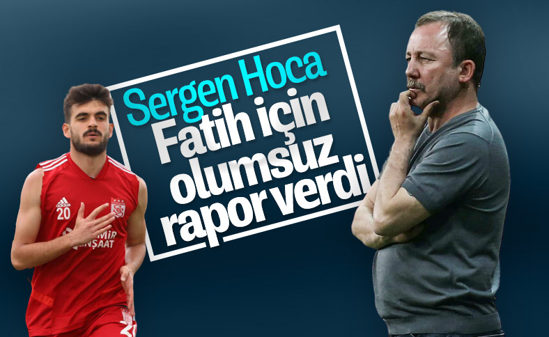 Sergen Yalçın: Yedek kalacağına, gidip oynasın