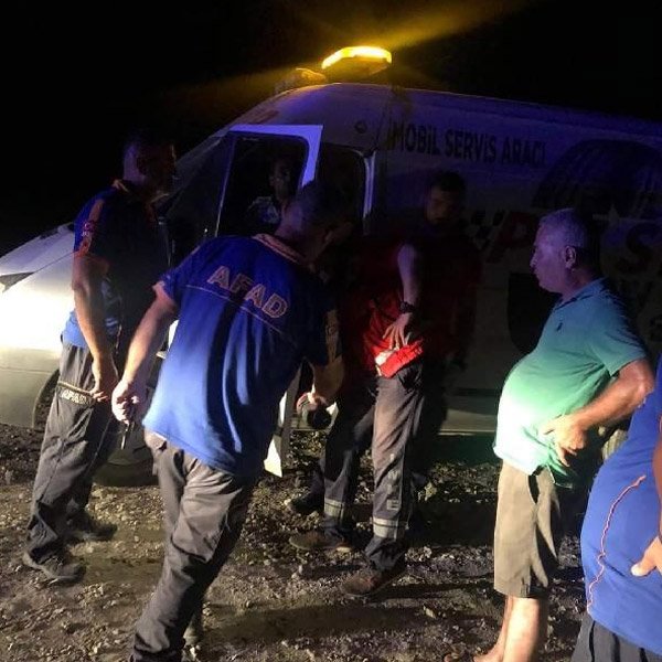 Niğde'de kar toplamak için çıktığı yaylada mahsur kaldı
