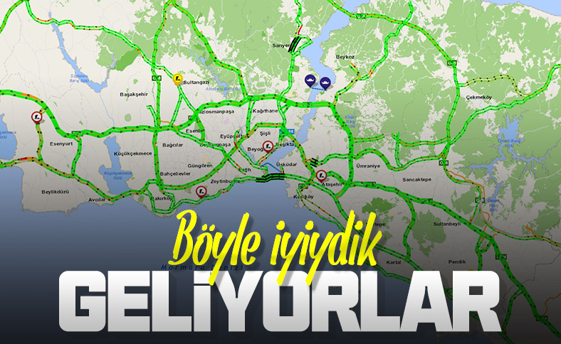 Tatilciler İstanbul'a dönüyor