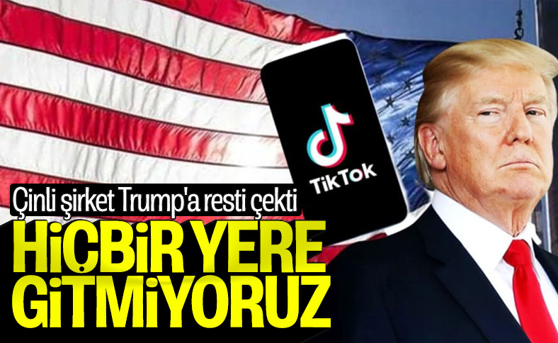 TikTok, Trump'a cevap verdi: Uzun süre burada kalacağız