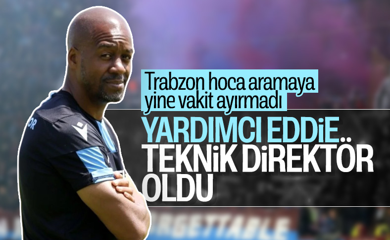 Trabzonspor'un yeni teknik direktörü Eddie Newton oldu