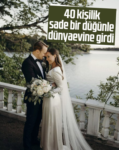 Finlandiya Başbakanı Sanna Marin evlendi