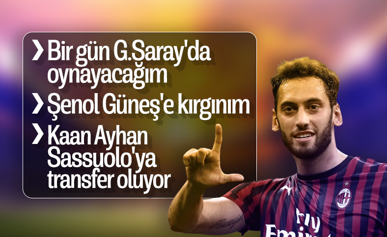 Hakan Çalhanoğlu: G.Saraylılarla bir gün buluşacağız