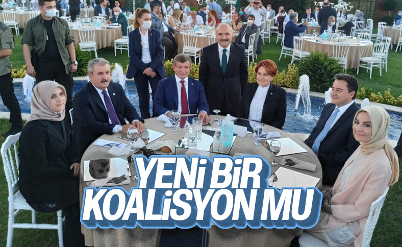 Davutoğlu, Babacan, Akşener ve Destici düğünde buluştu