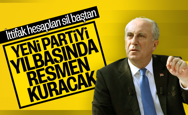 Muharrem İnce yeni parti için geri sayıma geçti