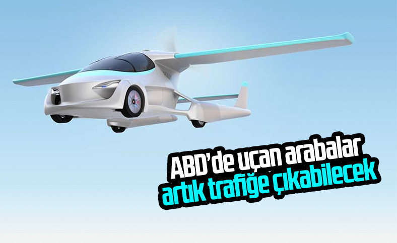 ABD'de bir eyalet, uçan arabalara trafikte izin verdi
