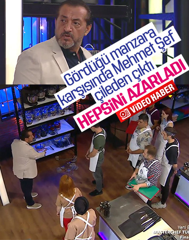 MasterChef Türkiye'de Mehmet Şef çileden çıktı
