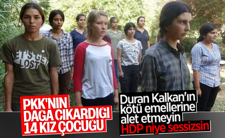 Terör örgütü PKK, 14 kız çocuğunu kandırıp dağa çıkardı