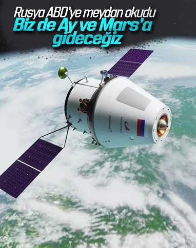 Rusya, Ay ve Mars'a insan taşımak için harekete geçti