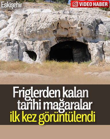 Eskişehir'de Friglerden kalma mağara ilk kez görüntülendi