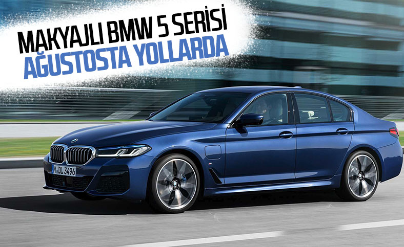 Makyajlı BMW 5 serisi gelecek ay yollara çıkıyor