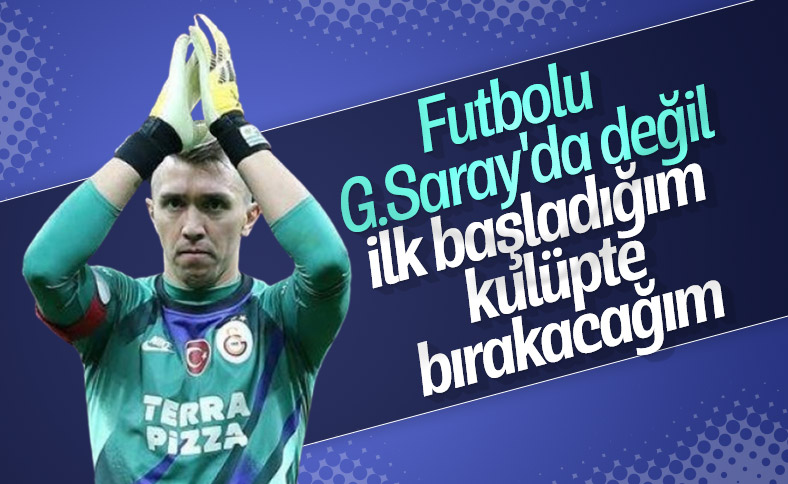 Muslera: İlerleyen yıllarda Uruguay'a dönmek istiyorum