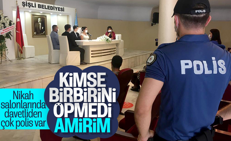 İstanbul'da nikah salonları denetlendi