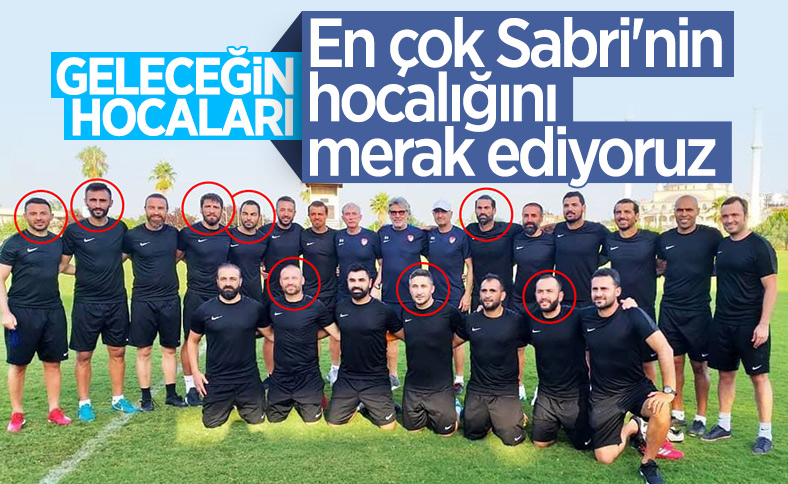 Eski futbolcular antrenörlük kursuna başladı