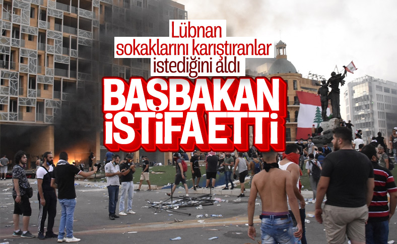 Lübnan Başbakanı Hassan Diyab istifa etti