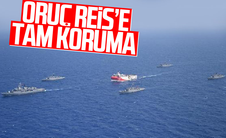 MSB: Oruç Reis'e refakat ve koruma sağlanıyor