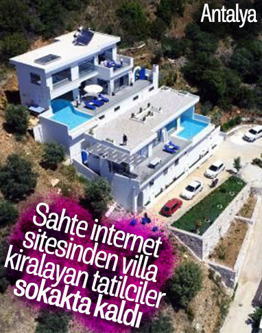 Antalya'da tatilci sahte internet sitesi ile dolandırıldı