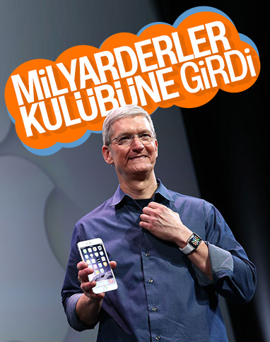 Apple CEO'su Tim Cook'un serveti 1 milyar doları aştı