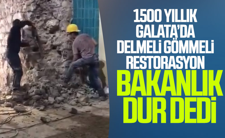 Mehmet Nuri Ersoy, Galata restorasyonuna açıklık getirdi