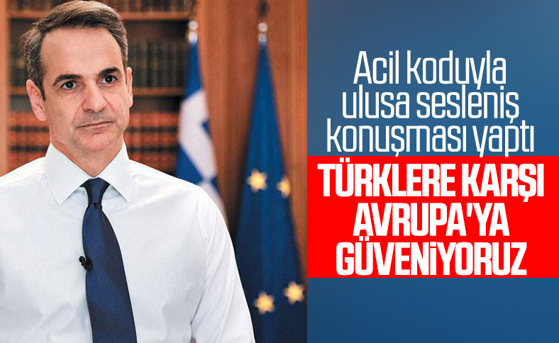 Miçotakis, 'acil koduyla' Yunan ulusuna seslendi