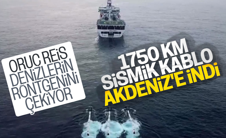 Fatih Dönmez paylaştı: Oruç Reis'ten son görüntüler