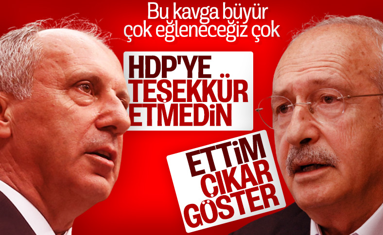 CHP'den Muharrem İnce'nin açıklamalarına yanıt geldi