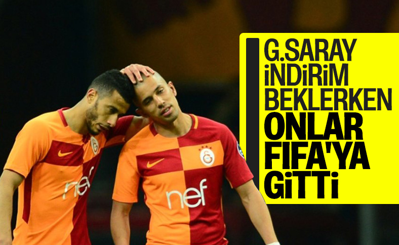 Galatasaray'da Belhanda ve Feghouli krizi