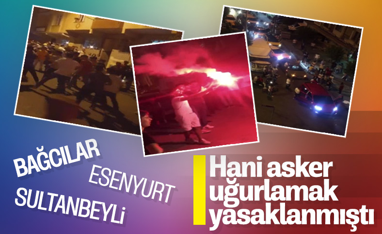 İstanbul'daki asker eğlencelerinden korkunç görüntüler