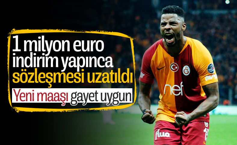 Donk maaşında 1 milyon euro indirim yaptı