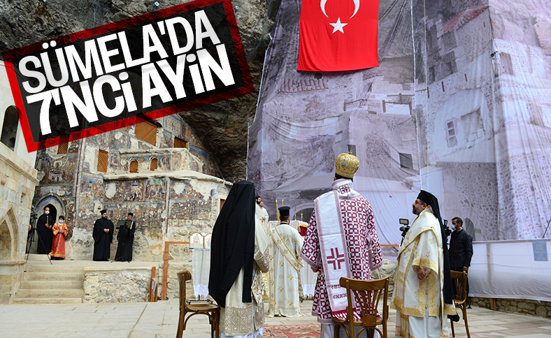 Sümela Manastırı'nda 7'nci ayin yapıldı