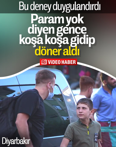 Diyarbakır’da yapılan sosyal deney duygulandırdı