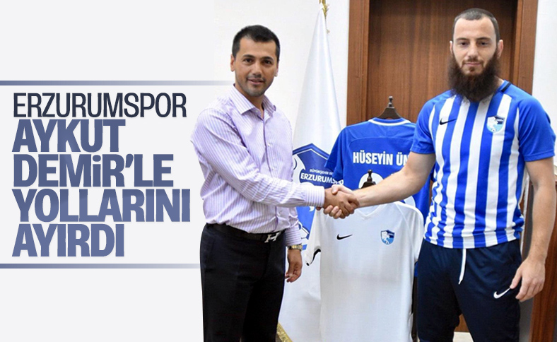 Aykut Demir Erzurumspor'dan ayrıldı