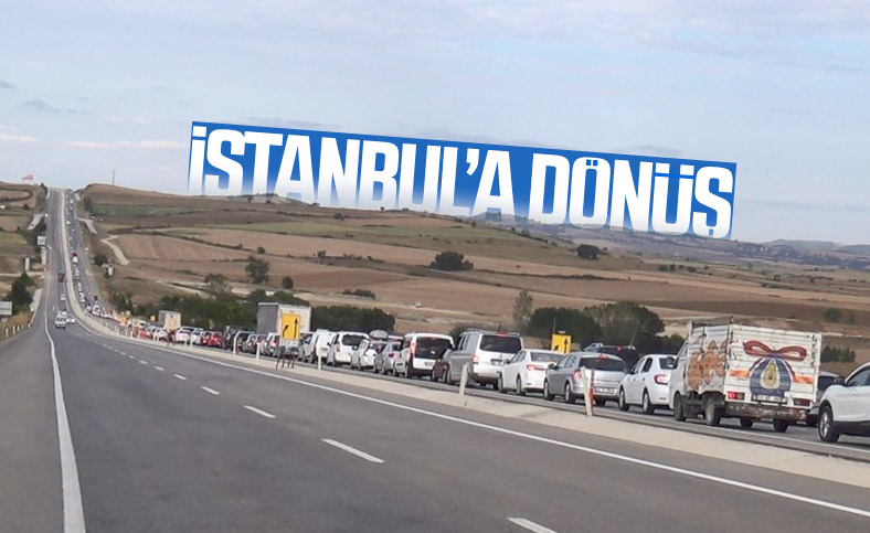 İstanbul Çanakkale yolunda görülmedik yoğunluk