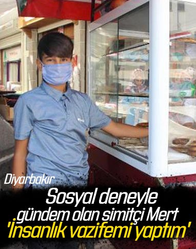 Diyarbakır'daki sosyal deneyle gündem çocuk o anları anlattı