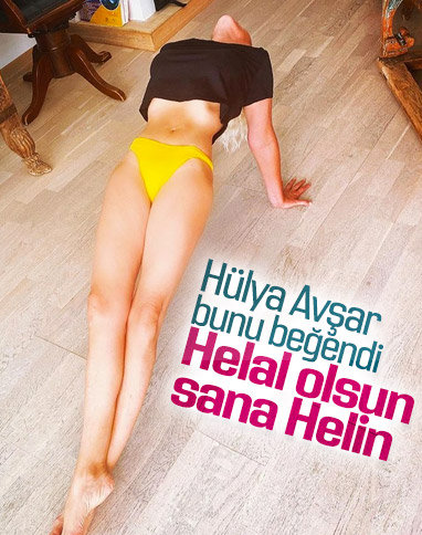 Hülya Avşar, Helin Avşar'la gurur duydu