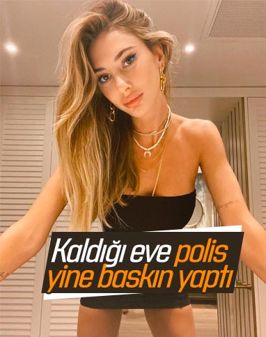 Şeyma Subaşı'nın kaldığı eve polis baskını
