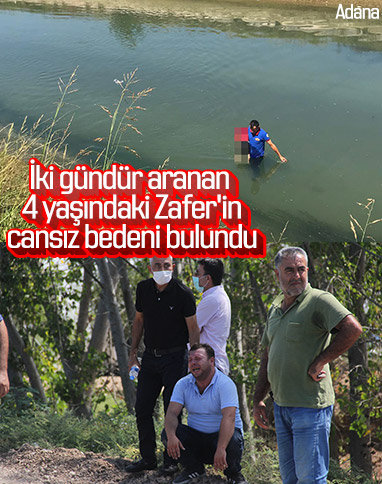 Adana'da 2 gündür kayıp çocuğun cansız bedenine ulaşıldı