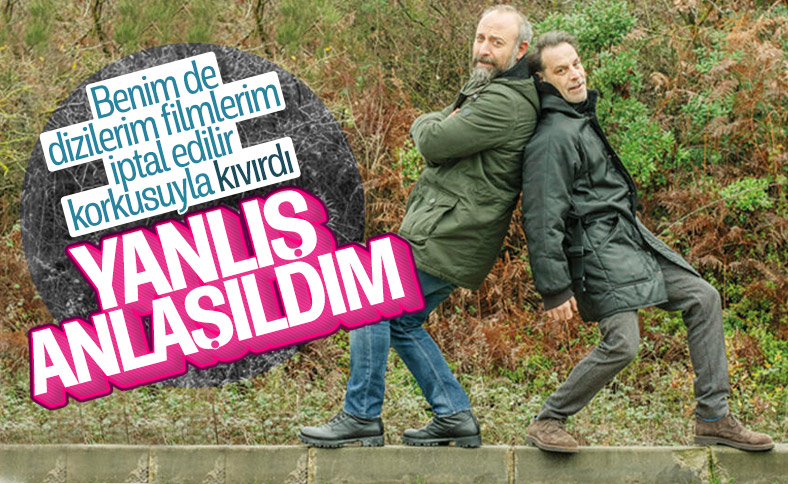 Halit Ergenç özür diledi