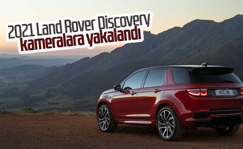 Makyajlı 2021 Land Rover Discovery görüntülendi