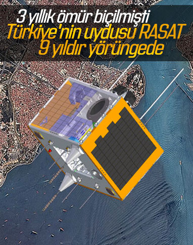 RASAT yörüngedeki 9. yılını tamamladı