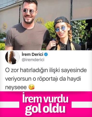 İrem Derici'den Lider Şahin'e sert cevap