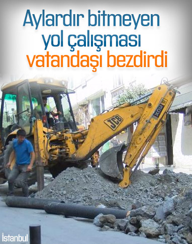 Beşiktaş'ta vatandaşı isyan ettiren altyapı çalışması