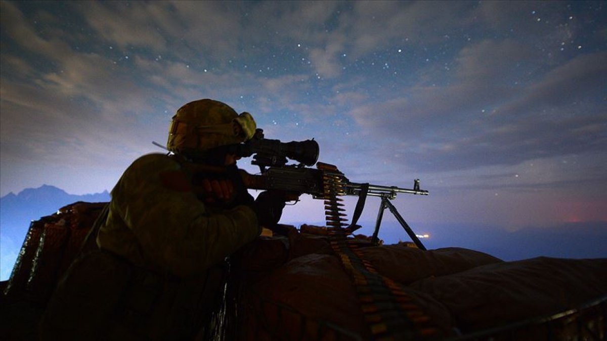 Irak'ın kuzeyinde 2 terörist etkisiz hale getirildi