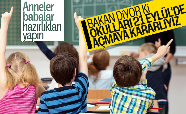 Ziya Selçuk okulların nasıl açılacağını duyurdu