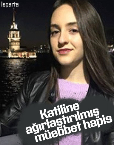 Güleda Cankel'in katili Zafer Pehlivan'a ömür boyu hapis